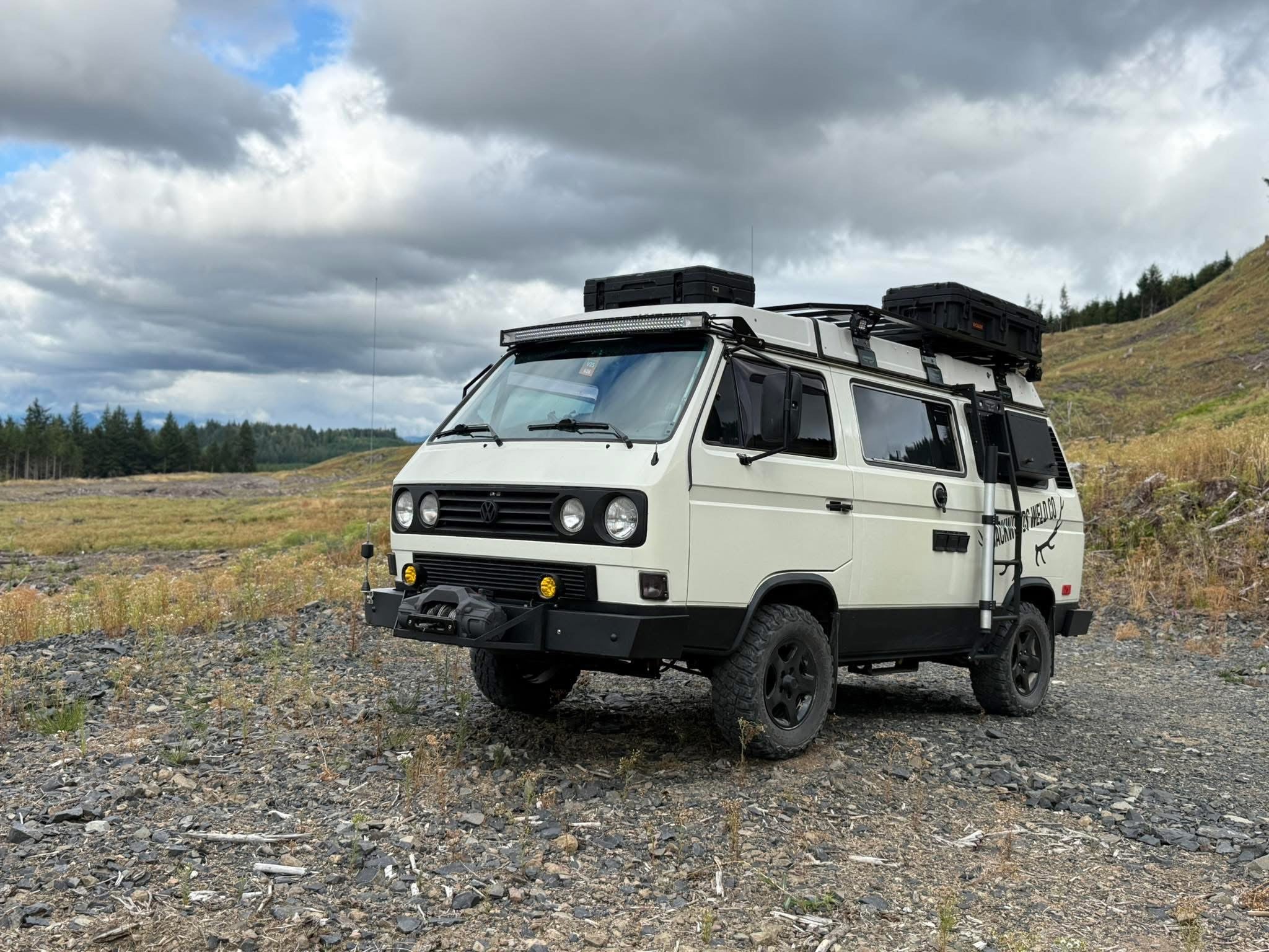 Vanagon Ladder | Backwoods Weld Co